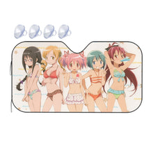 Load image into Gallery viewer, Anime Puella Magi Madoka Magicar Car Sunshade