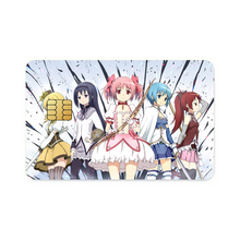 Load image into Gallery viewer, Anime Puella Magi Madoka Magicar Credit Card Skins (4-in-1 Pack)