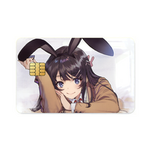 Load image into Gallery viewer, Anime Rascal Does Not Dream of Bunny Girl Senpai Credit Card Skins (4-in-1 Pack)