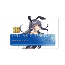Load image into Gallery viewer, Anime Rascal Does Not Dream of Bunny Girl Senpai Credit Card Skins (4-in-1 Pack)