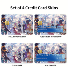 Load image into Gallery viewer, Anime Re:ZERO -Starting Life in Another World- Credit Card Skins (4-in-1 Pack)