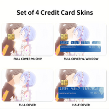Load image into Gallery viewer, Anime Re:ZERO -Starting Life in Another World- Credit Card Skins (4-in-1 Pack)