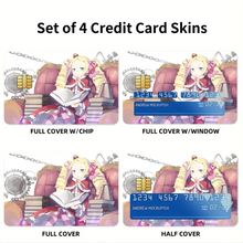 Load image into Gallery viewer, Anime Re:ZERO -Starting Life in Another World- Credit Card Skins (4-in-1 Pack)