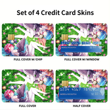 Load image into Gallery viewer, Anime Re:ZERO -Starting Life in Another World- Credit Card Skins (4-in-1 Pack)