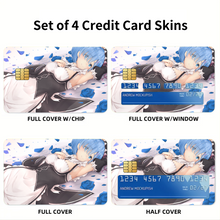 Load image into Gallery viewer, Anime Re:ZERO -Starting Life in Another World- Credit Card Skins (4-in-1 Pack)