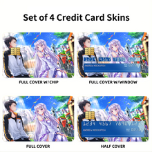 Load image into Gallery viewer, Anime Re:ZERO -Starting Life in Another World- Credit Card Skins (4-in-1 Pack)