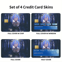Load image into Gallery viewer, Anime Re:ZERO -Starting Life in Another World- Credit Card Skins (4-in-1 Pack)
