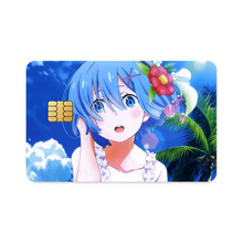 Load image into Gallery viewer, Anime Re:ZERO -Starting Life in Another World- Credit Card Skins (4-in-1 Pack)