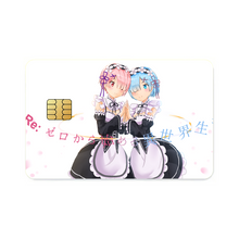 Load image into Gallery viewer, Anime Re:ZERO -Starting Life in Another World- Credit Card Skins (4-in-1 Pack)
