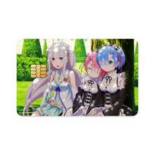 Load image into Gallery viewer, Anime Re:ZERO -Starting Life in Another World- Credit Card Skins (4-in-1 Pack)