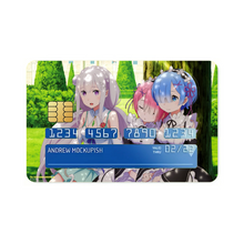 Load image into Gallery viewer, Anime Re:ZERO -Starting Life in Another World- Credit Card Skins (4-in-1 Pack)
