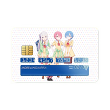 Load image into Gallery viewer, Anime Re:ZERO -Starting Life in Another World- Credit Card Skins (4-in-1 Pack)