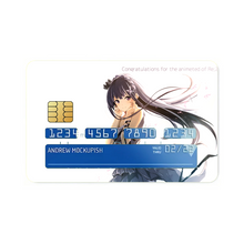 Load image into Gallery viewer, Anime Re:ZERO -Starting Life in Another World- Credit Card Skins (4-in-1 Pack)