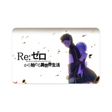 Load image into Gallery viewer, Anime Re:ZERO -Starting Life in Another World- Credit Card Skins (4-in-1 Pack)