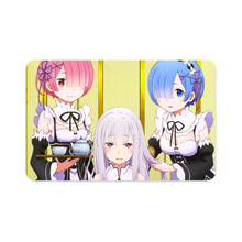 Load image into Gallery viewer, Anime Re:ZERO -Starting Life in Another World- Credit Card Skins (4-in-1 Pack)