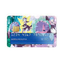 Load image into Gallery viewer, Anime Re:ZERO -Starting Life in Another World- Credit Card Skins (4-in-1 Pack)