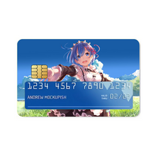 Load image into Gallery viewer, Anime Re:ZERO -Starting Life in Another World- Credit Card Skins (4-in-1 Pack)