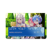 Load image into Gallery viewer, Anime Re:ZERO -Starting Life in Another World- Credit Card Skins (4-in-1 Pack)