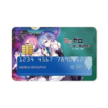 Load image into Gallery viewer, Anime Re:ZERO -Starting Life in Another World- Credit Card Skins (4-in-1 Pack)