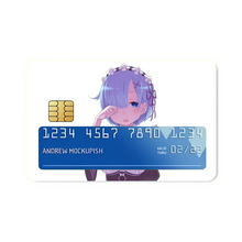Load image into Gallery viewer, Anime Re:ZERO -Starting Life in Another World- Credit Card Skins (4-in-1 Pack)