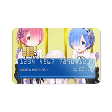 Load image into Gallery viewer, Anime Re:ZERO -Starting Life in Another World- Credit Card Skins (4-in-1 Pack)
