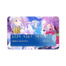 Load image into Gallery viewer, Anime Re:ZERO -Starting Life in Another World- Credit Card Skins (4-in-1 Pack)