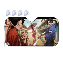 Load image into Gallery viewer, Anime Samurai Champloo Car Sunshade