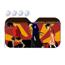 Load image into Gallery viewer, Anime Samurai Champloo Car Sunshade