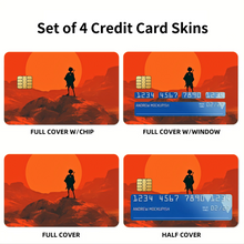 Load image into Gallery viewer, Anime Samurai Champloo Credit Card Skins (4-in-1 Pack)