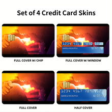 Load image into Gallery viewer, Anime Samurai Champloo Credit Card Skins (4-in-1 Pack)