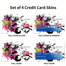 Load image into Gallery viewer, Anime Samurai Champloo Credit Card Skins (4-in-1 Pack)