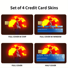 Load image into Gallery viewer, Anime Samurai Champloo Credit Card Skins (4-in-1 Pack)