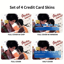 Load image into Gallery viewer, Anime Samurai Champloo Credit Card Skins (4-in-1 Pack)