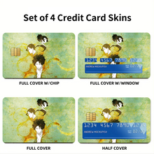 Load image into Gallery viewer, Anime Samurai Champloo Credit Card Skins (4-in-1 Pack)