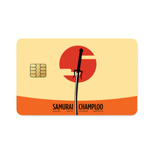 Load image into Gallery viewer, Anime Samurai Champloo Credit Card Skins (4-in-1 Pack)