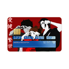Load image into Gallery viewer, Anime Samurai Champloo Credit Card Skins (4-in-1 Pack)
