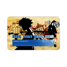 Load image into Gallery viewer, Anime Samurai Champloo Credit Card Skins (4-in-1 Pack)