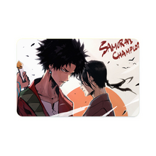 Load image into Gallery viewer, Anime Samurai Champloo Credit Card Skins (4-in-1 Pack)