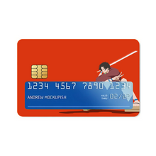Load image into Gallery viewer, Anime Samurai Champloo Credit Card Skins (4-in-1 Pack)