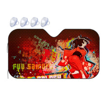 Load image into Gallery viewer, Anime Samurai Champloor Car Sunshade