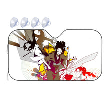 Load image into Gallery viewer, Anime Samurai Champloor Car Sunshade
