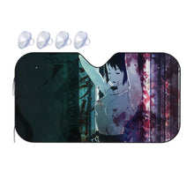 Load image into Gallery viewer, Anime Samurai Champloor Car Sunshade