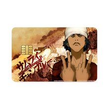Load image into Gallery viewer, Anime Samurai Champloor Credit Card Skins (4-in-1 Pack)