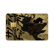 Load image into Gallery viewer, Anime Samurai Champloor Credit Card Skins (4-in-1 Pack)