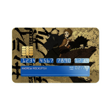 Load image into Gallery viewer, Anime Samurai Champloor Credit Card Skins (4-in-1 Pack)