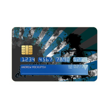Load image into Gallery viewer, Anime Samurai Champloor Credit Card Skins (4-in-1 Pack)