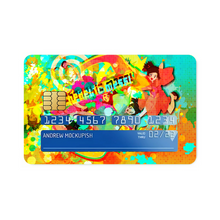 Load image into Gallery viewer, Anime Samurai Champloor Credit Card Skins (4-in-1 Pack)