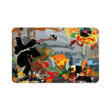 Load image into Gallery viewer, Anime Samurai Champloor Credit Card Skins (4-in-1 Pack)