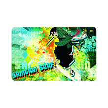 Load image into Gallery viewer, Anime Samurai Champloor Credit Card Skins (4-in-1 Pack)