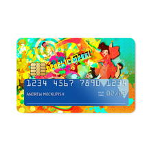 Load image into Gallery viewer, Anime Samurai Champloor Credit Card Skins (4-in-1 Pack)
